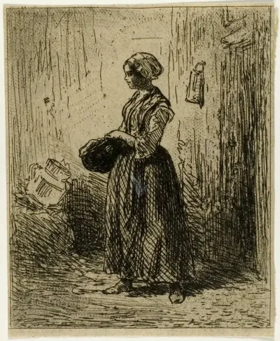 Standing Peasant Woman