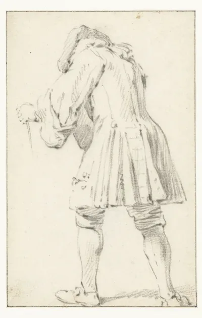 Standing Soldier, Seen from Behind