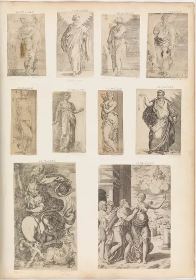 Standing Woman in Roman Dress