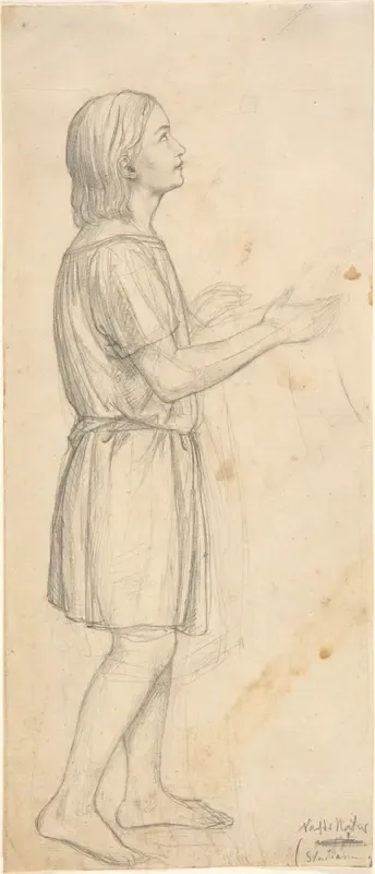 Standing Youth, Looking Up