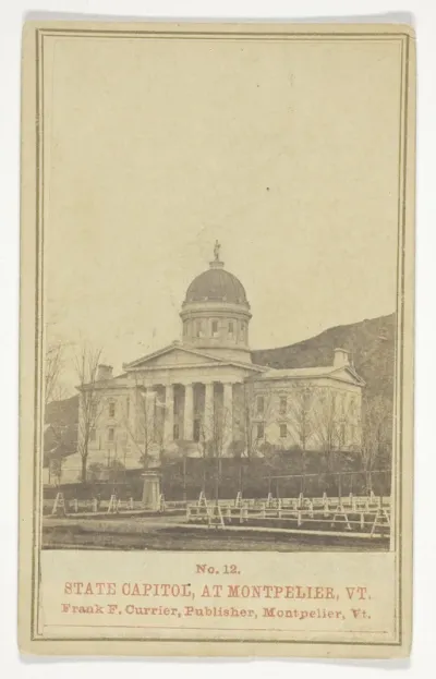 State Capitol at Montpelier,  VT.
