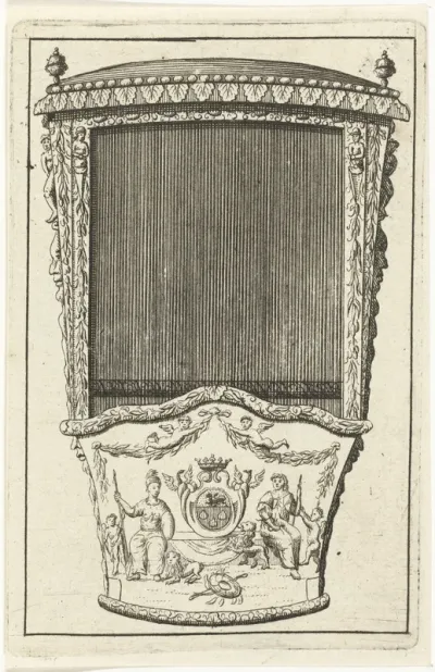 Statiekoets van de Franse gezant op de vredesonderhandelingen te Utrecht, 1713