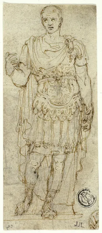 Statue of Augustus Caesar (recto and verso)