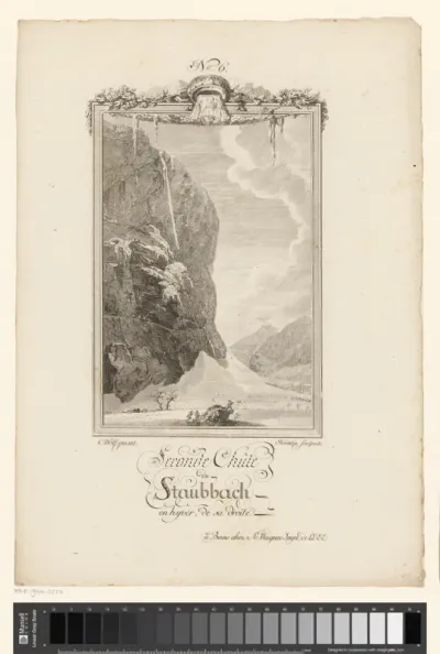 Staubbachwaterval in het Zwitserse Lauterbrunnental