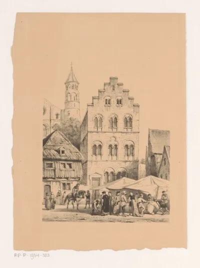 Steene huizen 12e eeuw