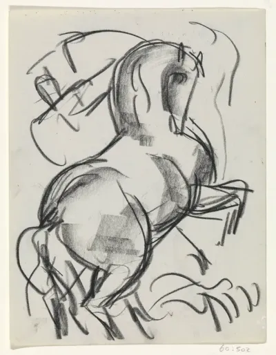 Steigerend paard