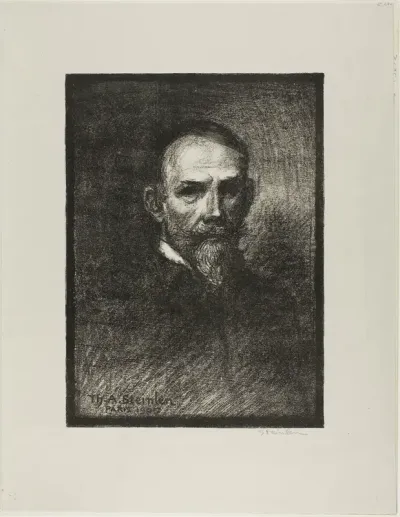 Steinlen, Frontal View, Head to the Right