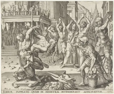 Steniging van de ouderlingen