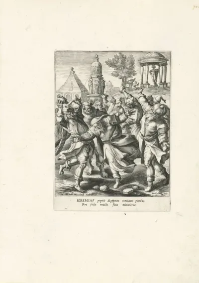 Steniging van Jeremia