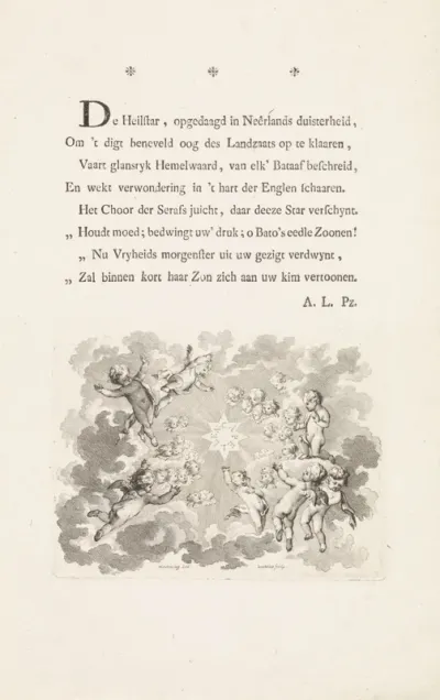 Ster van Capellen omringd door engelen