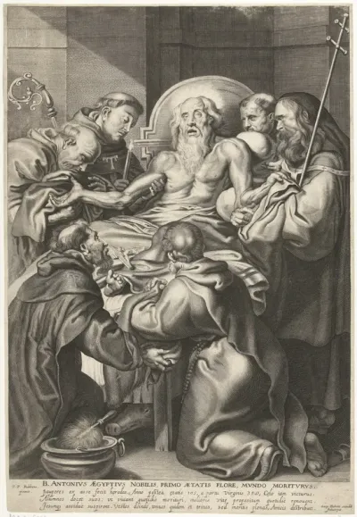 Sterfbed van de Heilige Antonius