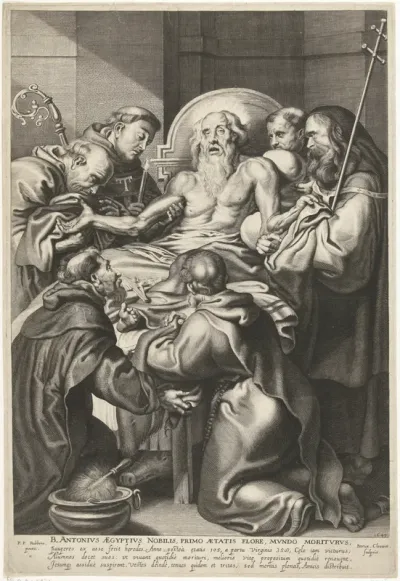Sterfbed van de Heilige Antonius