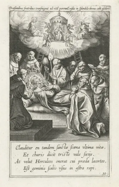 Sterfbed van de heilige Dominicus