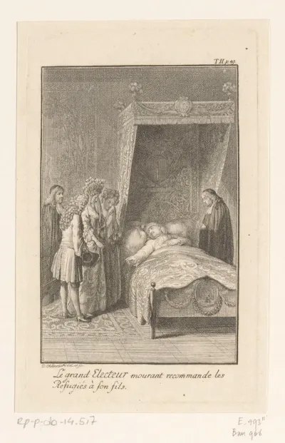 Sterfbed van Friedrich Wilhelm