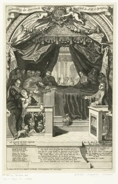 Sterfbed van Karel II, koning van Spanje