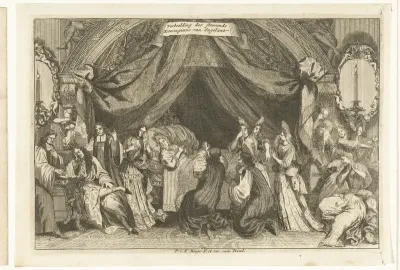 Sterfbed van Maria II Stuart, koningin van Engeland