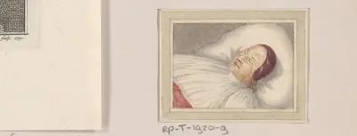 Sterfbed van Nikolaus Ludwig Graf von Zinzendorf