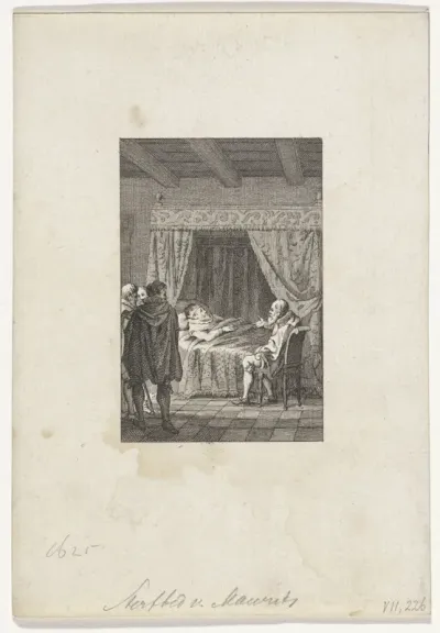 Sterfbed van Prins Maurits, 1625