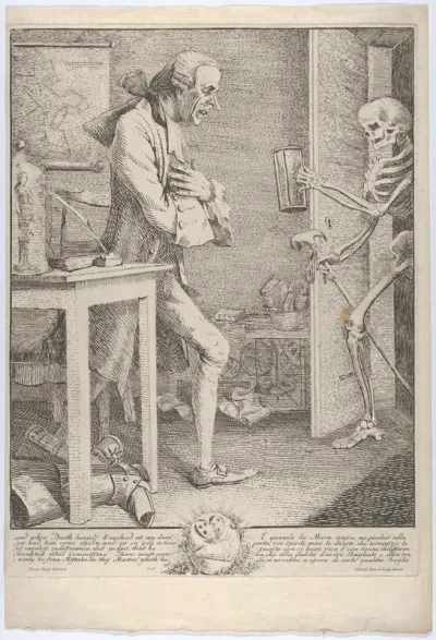 Sterne and Death: "And When Death Himself Knocked at My Door"