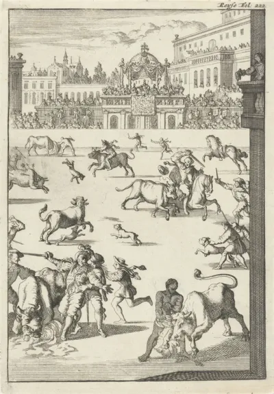 Stierengevecht in een arena