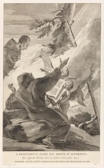 Stigmatisatie van heilige Franciscus
