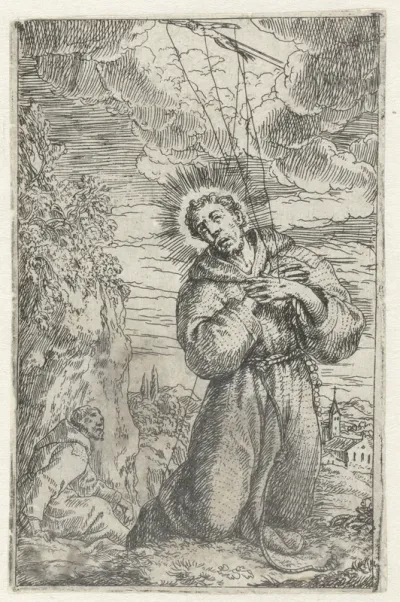 Stigmatisatie van heilige Franciscus