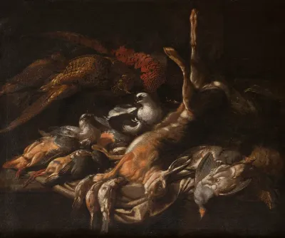 Still life of game