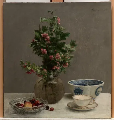 Still Life with a Glass Cup