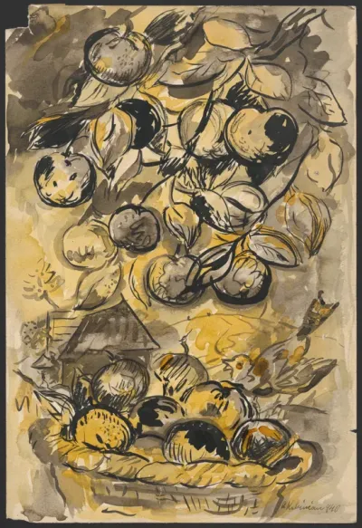 Still Life with Apples