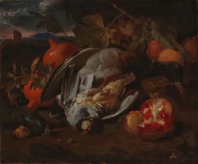 Still life with dead game