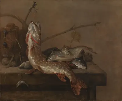 Still life with fish