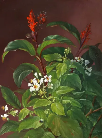 Still life with flowers.