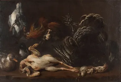 Still Life with Fowl (Turkey)