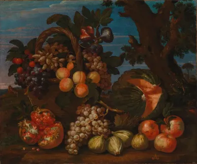Still life with fruit
