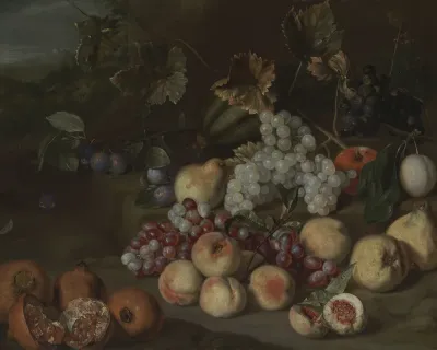 Still life with fruit