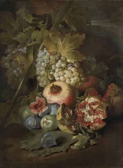 Still life with fruit