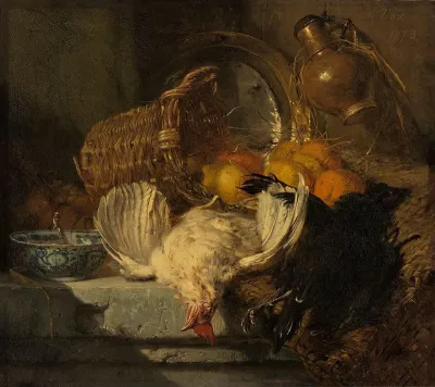 Still Life with Fruit and Dead Poultry