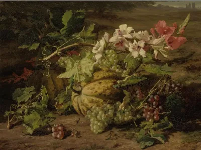 Still Life with Fruit and Flowers