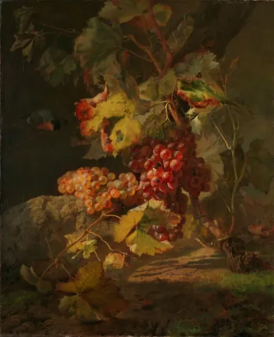 Still Life with Grapes
