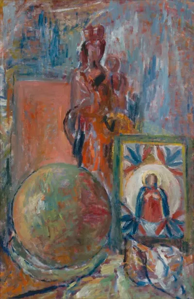 Still Life with Madonna