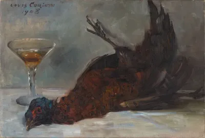 Still Life with Pheasant and Wine Glass