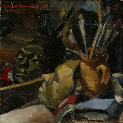 Still-Life with the Self-Portrait