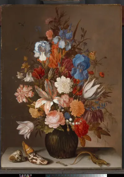 Stilleven met bloemen
