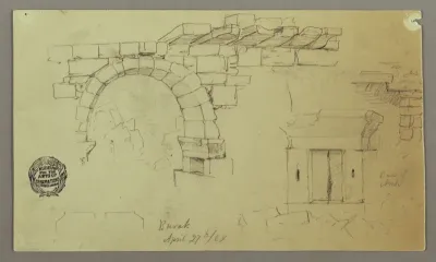 Stone Arch, Stone Base, April 27