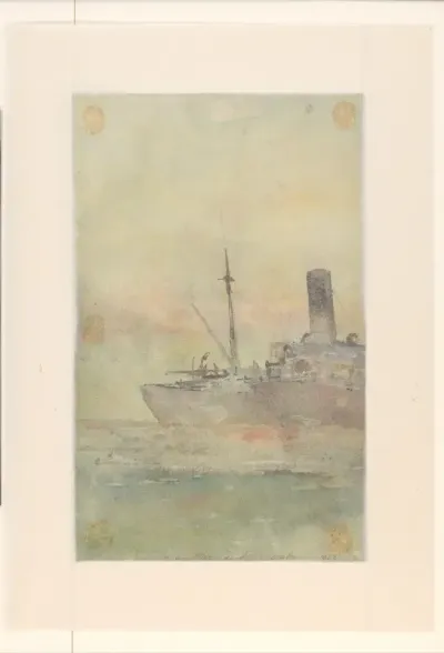 Stoomschip (fragment)