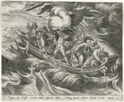Storm op het Meer van Galilea