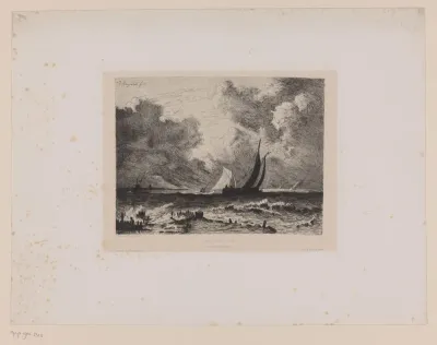 Stormachtige zee