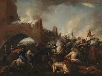 Storming of a castle