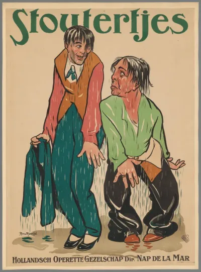 Stoutertjes. Hollandsch Operettegezelschap. Dir. Nap de la Mar