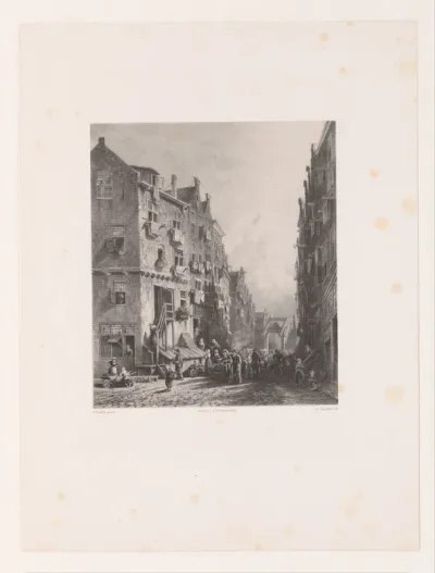 Straat in de Jodenbuurt